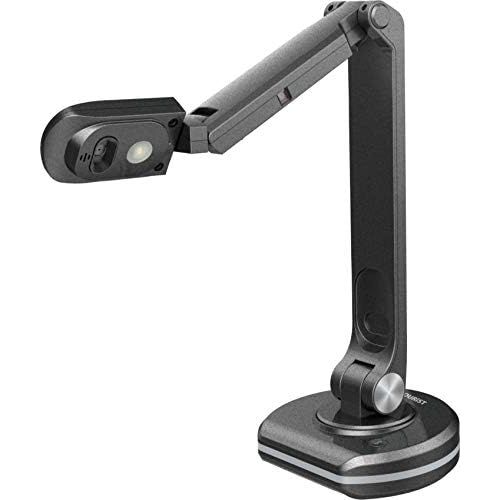  [아마존베스트]JOURIST DC80 Document Camera and Visualizer with 8MP A3 Templates for Remote Learning, Live Demo, Web Conferencing with Zoom, Skype, Teams, OBS, G-Suite, Seesaw for Windows and Mac