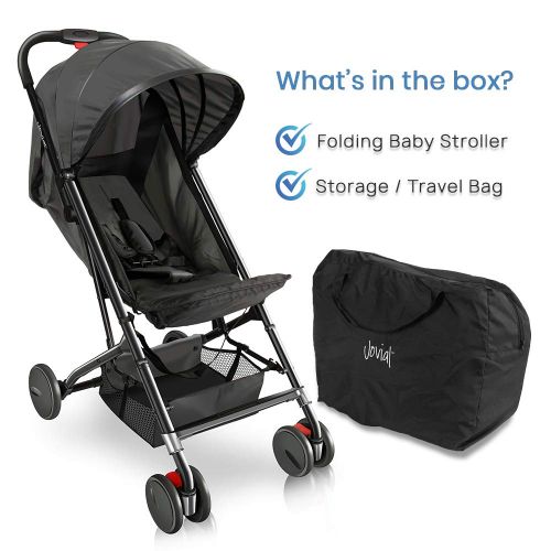  Jovial Portable Folding Baby Stroller (Blue)