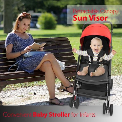  Jovial Portable Folding Baby Stroller (Blue)