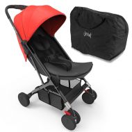 Jovial Portable Folding Baby Carriage Stroller - Black Red Foldable Collapsible Infant Umbrella Jogger Travel...