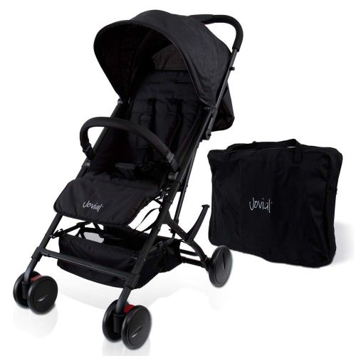  [아마존베스트]Jovial Portable Folding Lightweight Baby Stroller - Smallest Foldable Compact Stroller Airplane Travel ,Compact Storage , 5-Point Safety, Easy 1 Hand Fold, Canopy Sun Shade , Storage Bag