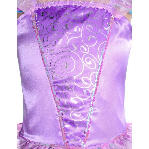  Joy Join Little Girls Princess Mermaid Costume for Girls Dress Up with Wig,Crown,