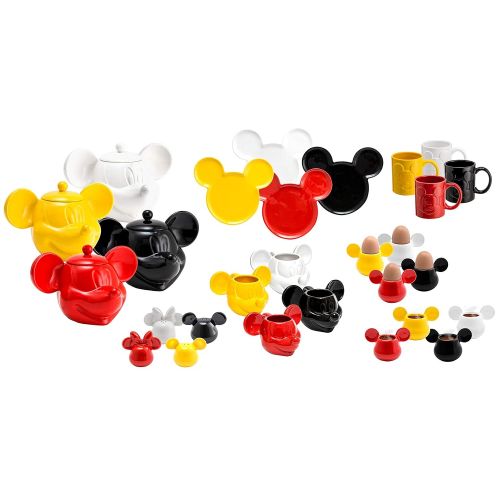  Joy Toy 62126 MICKEY MOUSE 3D KERAMIKTASSE ROT 13,5X12X8,5 CM,