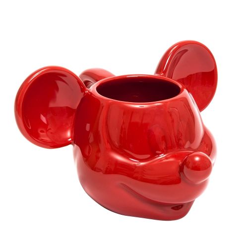  Joy Toy 62126 MICKEY MOUSE 3D KERAMIKTASSE ROT 13,5X12X8,5 CM,