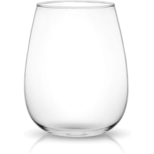  [아마존 핫딜]  [아마존핫딜]JoyJolt Spirits Stemless Wine Glasses for Red or White Wine (Set of 4)-15-Ounces