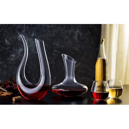  [아마존 핫딜]  [아마존핫딜]JoyJolt Spirits Stemless Wine Glasses for Red or White Wine (Set of 4)-15-Ounces