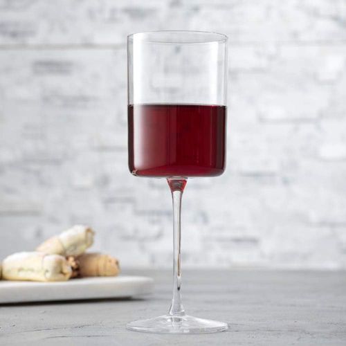  [아마존베스트]JoyJolt Red Wine Glasses  Claire Collection Set of 2 Large Wine Glasses  14-Ounce Crystal Wine Glass Set  Ultra-Elegant Design with Wide Rims  Ideal for Special Occasions, Home