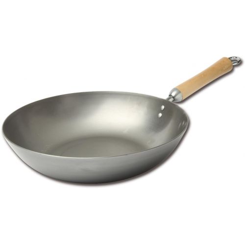  Joyce Chen 219979, Classic Serie 30,5cm Carbon Stahl Stir Bratpfanne