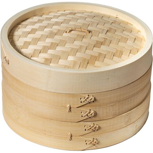  [아마존베스트]Joyce Chen Steamer, Bamboo, Tan