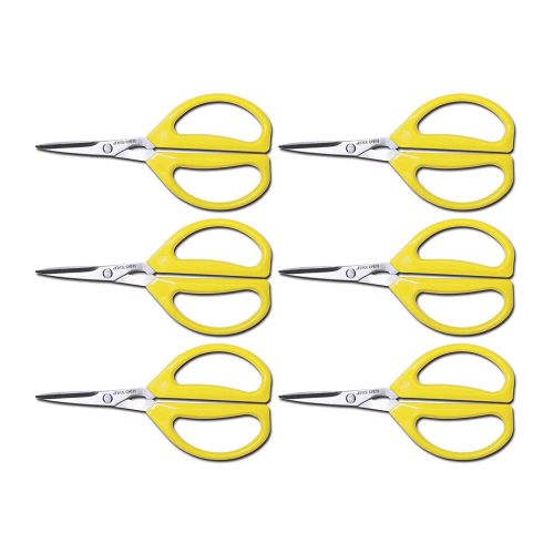  Joyce Chen Unlimited Scissors - (Yellow, 6 Count)