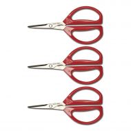 Joyce Chen Unlimited Scissors,6.25-Inch- (Red, 3 Count)