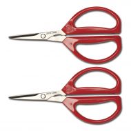 Joyce Chen Unlimited Scissors,6.25-Inch- (Red, 2 Count)