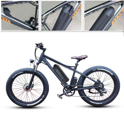  Joyisi Ebike Battery 48V 14.5AH Samsung Lithium Battery, Li-ion Electric Bike Battery for 750W Bike Motor (Black)
