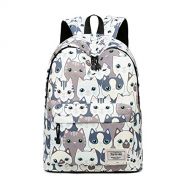 Joymoze Leisure Backpack for Girls Teenage School Backpack Women Backpack Purse (Cat)