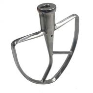 joystar replacement parts,Stainless steel Flat Beater Attachment,compatible with 7 Qt Stand Mixers(KSM7990 and KSM7581)(Stainless Steel, Flat Beater for 7QT.)