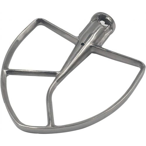  joystar replacement parts,Stainless steel Flat Beater Attachment,compatible with 7 Qt Stand Mixers(KSM7990 and KSM7581)(Stainless Steel, Flat Beater for 7QT.)