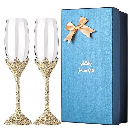  Wedding Toasting Champagne Flutes & Wedding Gift Champagne Glasses