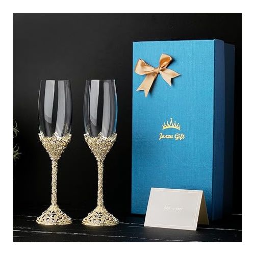 Wedding Toasting Champagne Flutes & Wedding Gift Champagne Glasses