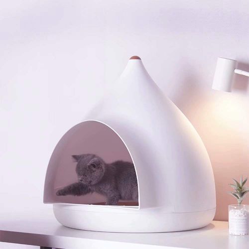  Jpettie Cat Cave Bed - Luxury Pet Beds for Cats and Small Dogs - Deluxe Animal Bed - Eco-Friendly Pods - Washable Cushioned Nest, Prestige Kitten Ball House, Premium Home Decor