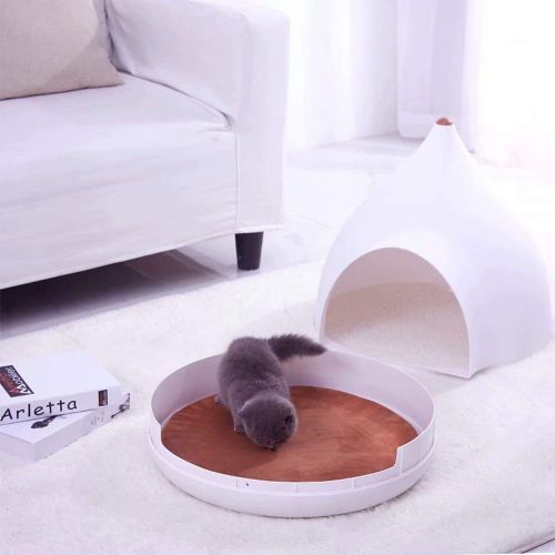  Jpettie Cat Cave Bed - Luxury Pet Beds for Cats and Small Dogs - Deluxe Animal Bed - Eco-Friendly Pods - Washable Cushioned Nest, Prestige Kitten Ball House, Premium Home Decor