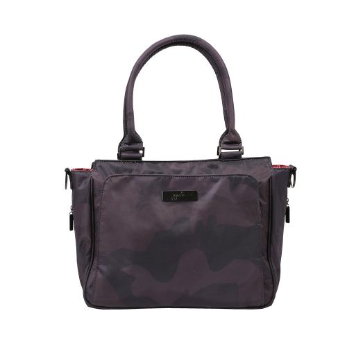  JuJuBe Be Classy Structured Multi-Functional Diaper Bag/Purse, Onyx Collection - Black Ops