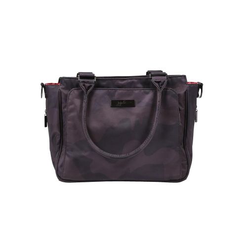  JuJuBe Be Classy Structured Multi-Functional Diaper Bag/Purse, Onyx Collection - Black Ops