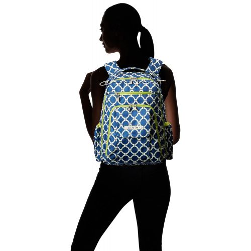  Ju-Ju-Be Classic Collection Be Right Back Backpack Diaper Bag, Royal Envy