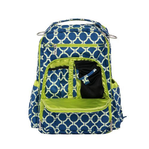  Ju-Ju-Be Classic Collection Be Right Back Backpack Diaper Bag, Royal Envy