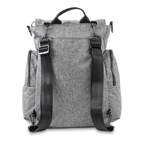  JuJuBe Be Sporty Backpack/Diaper Bag Onyx Collection, Gray Matter, One Size