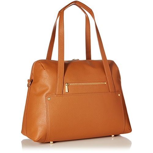  JuJuBe Wherever Weekender Vegan Leather Travel Bag, Ever Collection - Brulee