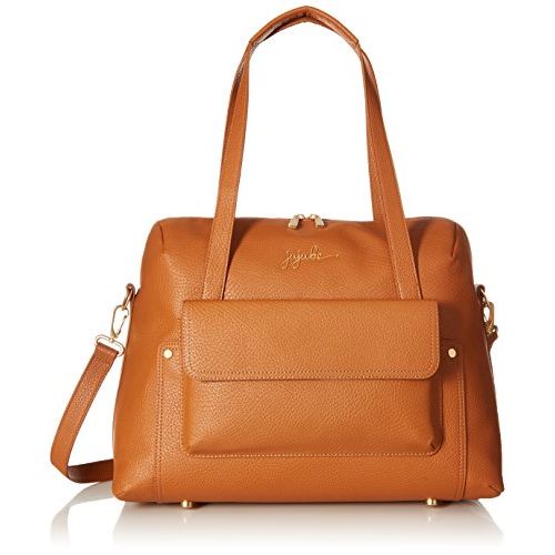  JuJuBe Wherever Weekender Vegan Leather Travel Bag, Ever Collection - Brulee