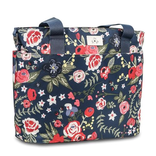  JuJuBe Encore Travel Diaper Tote Bag | Classic Collection | Lightweight, Everyday with Diaper Changing...