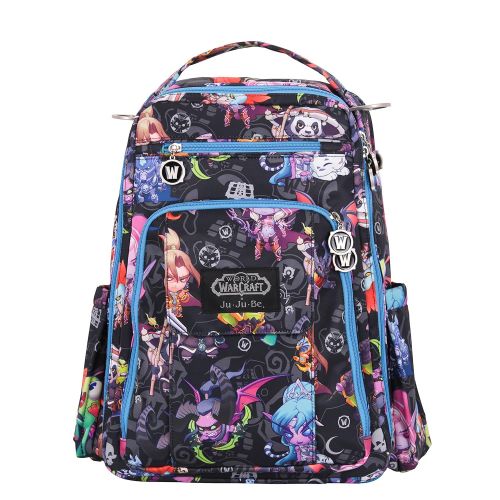  [아마존베스트]Ju-Ju-Be Be Right Back Multi-Functional Structured Backpack/Diaper Bag, World of Warcraft Collection - Cute But Deadly