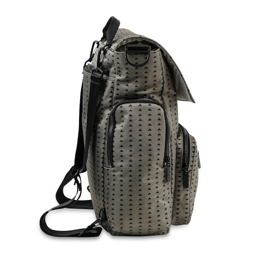  Ju-Ju-Be Onyx Collection Be Sporty Backpack Diaper Bag, Black Olive