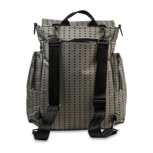  Ju-Ju-Be Onyx Collection Be Sporty Backpack Diaper Bag, Black Olive