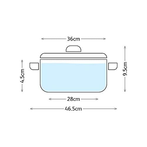  Judge 36cm Edelstahl Paella Pfanne, Silver, 36 cm