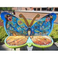 /Judyalford1 Butterfly Bench