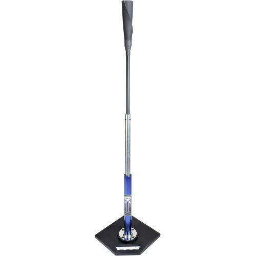  Jugs T - Pro Style Batting Tee, Will Not Tip Over, 24” - 46” Adjustment Range for High and Low Tee Drills, Patented Grip-N-Go Handle, Always-Feel-The-Ball Flexible Top, 1-Year Guar