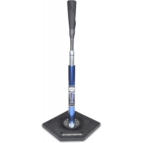 Jugs T - Pro Style Batting Tee, Will Not Tip Over, 24” - 46” Adjustment Range for High and Low Tee Drills, Patented Grip-N-Go Handle, Always-Feel-The-Ball Flexible Top, 1-Year Guar