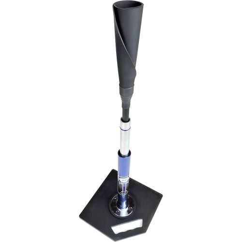  Jugs T - Pro Style Batting Tee, Will Not Tip Over, 24” - 46” Adjustment Range for High and Low Tee Drills, Patented Grip-N-Go Handle, Always-Feel-The-Ball Flexible Top, 1-Year Guar