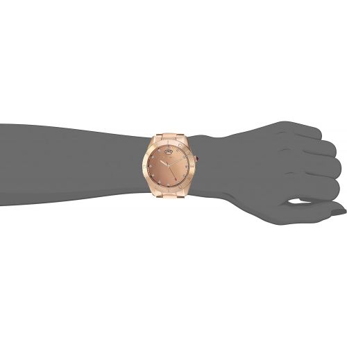 쥬시꾸뛰르 Juicy+Couture Juicy Couture Womens Couture Connect Quartz Gold-Tone Smart Watch(Model: 1901501)