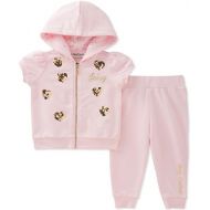 Juicy+Couture Juicy Couture Baby Girls 2 Pieces Short Sleeves Jog Set