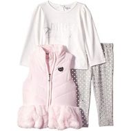 Juicy+Couture Juicy Couture Baby Girls 3 Pieces Puff Vest Set
