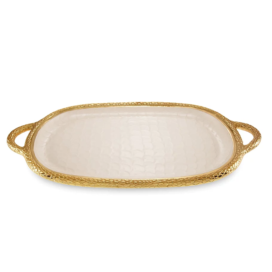 Julia Knight Florentine 22.5-Inch Handled Tray