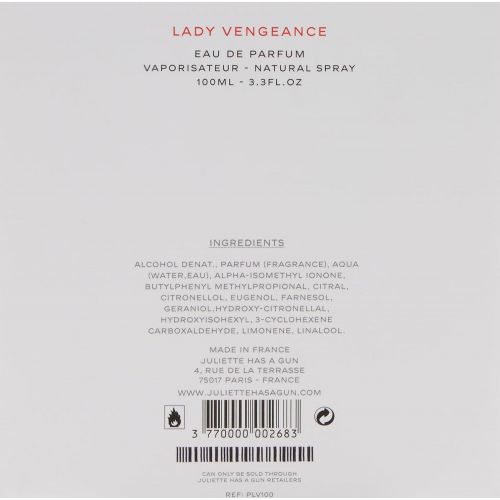  Juliette Has A Gun Lady Vengeance Eau de Parfum Spray, 3.3 fl. oz.