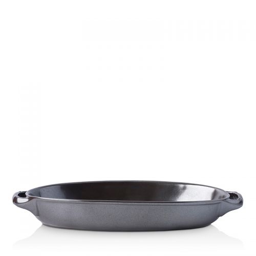 줄리스카 Juliska Pewter Stoneware 15.5 Shallow Baker