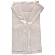 Julius Berger Bunting Bag for Baby Knitted White One Piece Cozy Sleeping Bag for Bassinet (OS)