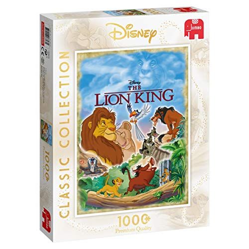  Jumbo 18823 Disney Classic Collection The Lion King 1000 Piece Jigsaw Puzzle, Multi