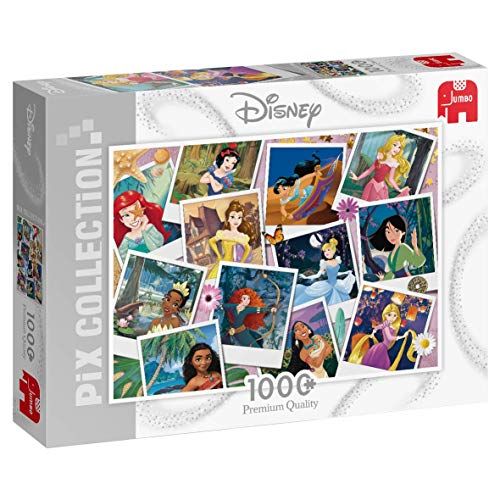  Jumbo, Disney Pix Collection Princess Selfies, Disney Jigsaw Puzzles for Adults, 1,000 Piece