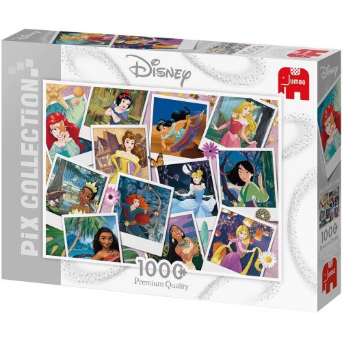  Jumbo, Disney Pix Collection Princess Selfies, Disney Jigsaw Puzzles for Adults, 1,000 Piece